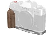 Foto- & Videotilbehør - SmallRig 5667 L-Shaped Mount Plate with Wooden Handle for FUJIFILM T30 / T30 II / X-T30 III Silver - 5667