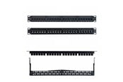Tilbehør - StarTech.com patch panel - 1U - 19" - C6PANELUTP241UFT