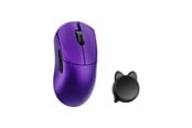 Mus - WLMouse HUAN Stainless Magnesium Alloy / Wireless 8K - Gaming mus - Optisk - 5 - Lilla - HUAN-PURPLE-O