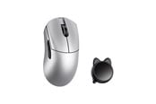 Mus - WLMouse HUAN Stainless Magnesium Alloy / Wireless 8K - Gaming mus - Optisk - 5 - Sølv - HUAN-SILVER-O
