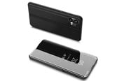 Mobil - Deksel og etui - Hurtel Clear View Case for Nothing Phone 1 Flip Case Black - 9145576269633