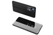 Mobil - Deksel og etui - Hurtel Clear View Case for Xiaomi 12T Pro / Xiaomi 12T Flip Cover Black - 9145576269626
