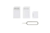 Mobil - Andre tilbehør - Hurtel Noosa SIM Card Adapter Set + Key - White - 758399853898