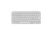 Tastatur - Keychron B1 Pro Ultra-Slim Wireless Keyboard Tri-Mode - Ivory White - Tastatur - Nordisk - Hvit - B1P-K8-BO