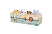 Babyleker - Small Foot - Wooden Dancing Animals with Sounds Safari FSC - 12757