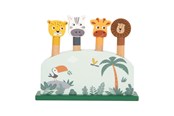 Babyleker - Small Foot - Wooden Animal Shape Game Safari FSC - 12758