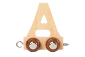 Babyleker - Small Foot - Wooden Letter Train - A - 12 pieces - 7460-display12
