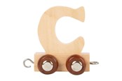 Babyleker - Small Foot - Wooden Letter Train - C - 12 pieces - 7462-display12