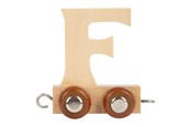 Babyleker - Small Foot - Wooden Letter Train - F - 12 pieces - 7465-display12