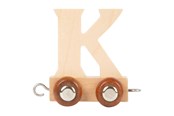 Babyleker - Small Foot - Wooden Letter Train - K - 12 pieces - 7470-display12