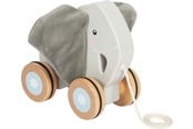 Babyleker - Small Foot - Wooden Elephant with Crinkly Ears - 12624
