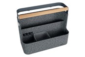 Arkivering & Oppbevaring - Leitz Fabric hengende, bærbar oppbevaringskurv med håndtak - 61990089