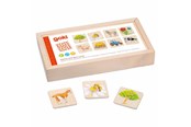 Brettspill & Puslespill - Goki Wooden Memo In the Countryside - 56300