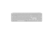 Tastatur - Keychron B6 Pro Ultra-Slim Wireless Keyboard Tri-Mode - Ivory White - Tastatur - Nordisk - Hvit - B6P-K8-BO