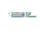 Tastatur - Keychron PBT Full Keycap Set Iceberg - Tastehetter - Nordisk - Hvit - T78