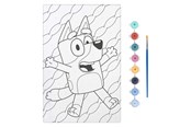 Arts & Crafts - Tilbehør - Creative Craft Group Bluey Paint by Number Canvas - 29.7 x 19.5 cm - 161004