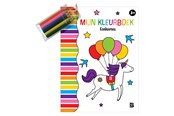 Barnebøker - My Coloring Book with 6 Unicorn Colored Pencils - 9789403228853