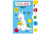 Barnebøker - Coloring Book with Paint Palette and Brush Animals - 9789403229799