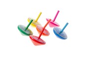 Leketøy - Duckiez Wooden Spinning Top Colored - 8801