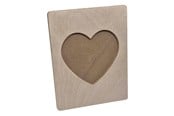 Barnerom - Playwood Wooden Photo Frame Heart - SL202HB