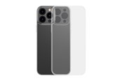 Mobil - Deksel og etui - Baseus Frosted Glass Case Cover for iPhone 13 Pro Max Hard Cover with Gel Frame Transparent (ARWS000202) - ARWS000202