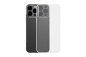 Mobil - Deksel og etui - Baseus Frosted Glass Case Cover for iPhone 13 Pro Max Hard Cover with Gel Frame Transparent (ARWS000802) - ARWS000802