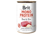 Hund - Brit Mono Protein Beef & Rice 400g - 8595602555345