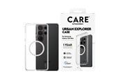 Mobil - Deksel og etui - CARE by PanzerGlass Urban Explorer Case Transparent w. White Qi Samsung Galaxy S26 Ultra - CR33544