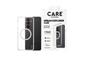 Mobil - Deksel og etui - CARE by PanzerGlass Urban Explorer Case Transparent w. White Qi Samsung Galaxy S26+ - CR70254