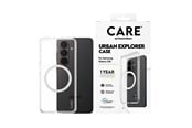 Mobil - Deksel og etui - CARE by PanzerGlass Urban Explorer Case Transparent w. White Qi Samsung Galaxy S26 - CR14939