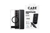 Mobil - Deksel og etui - CARE by PanzerGlass Urban Explorer Case Transparent w. Black Kickstand & Qi Samsung Galaxy S26+ - CR14669