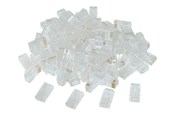 Nettverkskabel - Gembird Cablexpert network connector - Transparent - LC-8P8C-002/10