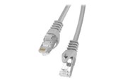 Nettverkskabel - Lanberg patch cable - 1.5 m - grey RAL 7035 - Grå - 1m - PCF6-10CC-0150-S