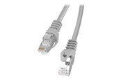 Nettverkskabel - Lanberg patch cable - 3 m - grey RAL 7035 - Grå - 3m - PCF6-10CC-0300-S