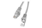 Nettverkskabel - Lanberg patch cable - 2 m - grey RAL 7035 - Grå - 2m - PCF6-10CC-0200-S