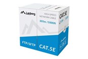Nettverkskabel - Lanberg bulk cable - 305 m - grey RAL 7035 - Grå - 305m - LCF5-10CC-0305-S