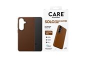 Mobil - Deksel og etui - CARE by PanzerGlass Solo Case Brown w. Qi Samsung Galaxy S26 - CR26186