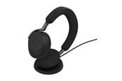 Hodetelefoner - Jabra Evolve3 75 MS Link390a - Black (Incl. Wireless Charging Pad) - 37599-999-989