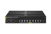 Switch/splitter - Hewlett Packard Enterprise HPE Aruba Networking CX 6000 8p 10M/100M/1G Class4 PoE 2p SFP 1G 67W Switch - S4R23A#ABB