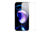 Mobil - Beskyttelsesglass - Baseus Full Screen Tempered Glass for iPhone 14 Pro with Speaker Cover 0.3mm + Mounting Frame - SGXT000402