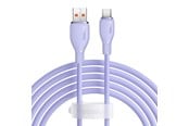 USB - Baseus Pudding 100W USB-A - USB-C Cable 2m - Purple - P10355703511-B4
