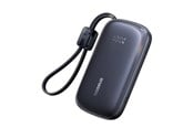 Nødlader - Baseus EnerFill FC21 QPow3 Ultra 10000mAh 22.5W Power Bank with Digital Display and Detachable Cable - Black Nødlader - Svart - 10000 mAh - E0027L00