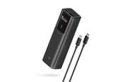 Nødlader - CUKTECH CKPB100PGLBL 150W USB-C USB-A Nødlader - Svart - 10000 mAh - CKPB100PGLBL