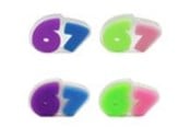 Små gaver til barn - Trend Toys Six Seven Squishy 2asst. 8cm - 201061