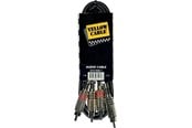 Lydkabel - Yellow Cable K04-1 - 2 x RCA - 2 x RCA-kabel 1m. - ECO K04-1