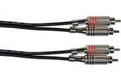Lydkabel - Yellow Cable K04-3 - 2 x RCA - 2 x RCA-kabel 3m. - ECO K04-3