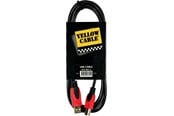 Lydkabel - Yellow Cable N01-3 - USB a/b-kabel 3m. - ECO N01-3