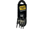 Lydkabel - Yellow Cable K08-6 - 2 x 1/4" Jack mono - 2 x 1/4" Jack mono - ECO K08-6