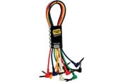 Lydkabel - Yellow Cable P060C-6 - 6 x 1/4" vinklet Jack/vinklet Jack patchkabel 60cm. - ECO P060C-6