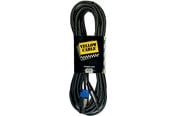 Lydkabel - Yellow Cable HP9JS - Speakon - 1/4" Jack høyttalerkabel 9m. - ECO HP9JS